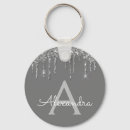 Search for silver grey key rings Birthday