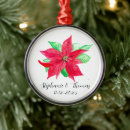 Search for flower christmas tree decorations Red
