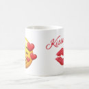 Search for heart emoji mugs Kiss