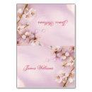 Search for cherry blossom wedding table cards Flowers