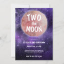 Search for moon birthday invitations Girls