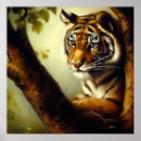 Search for endangered tigers posters Nature