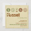 Search for over the hill party invitations Sixty