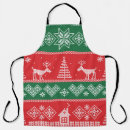 Search for winter scene aprons Night