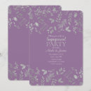Search for purple silver christmas invitations Party