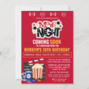 Search for movie birthday invitations Under the stars