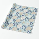 Search for coastal christmas wrapping paper Starfish