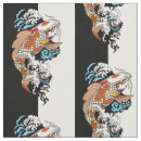 Search for koi fish fabric Waves