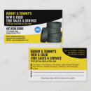 Search for tire business cards Auto body shop