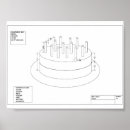 Search for birthday cake posters blue