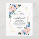 Search for blue and blush wedding invitations Gold