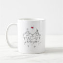 Search for cartoon and a heart mugs Couple