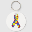 Search for autism key rings Cute