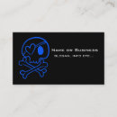 Search for crossbones business cards Skull and crossbones