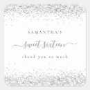 Search for silver sweet 16 stickers Elegant