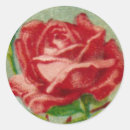 Search for victorian red roses stickers Antique