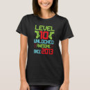 Search for level 10 unlocked tshirts Awesome