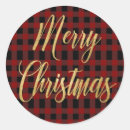 Search for black and red tartan stickers Gold