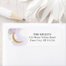 Search for purple and gold return address labels Script