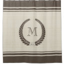 Search for linen shower curtains Brown