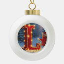 Search for letter l christmas tree decorations Keepsake