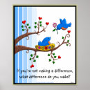 Search for making a difference posters Caring