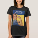 Search for vintage feminist tshirts Rosie the riveter