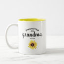 Search for sunflower grandma mugs Grandmother