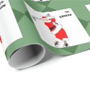 Search for christmas golf wrapping paper Santa