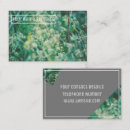 Search for home organization business cards Green