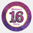 Search for purple sweet 16 stickers Trendy