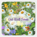 Search for flowers get well stickers For her