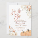 Search for fall gender reveal invitations Orange
