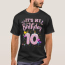 Search for doughnut birthday tshirts 10th