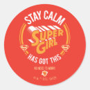 Search for girl superhero stickers Kara zor el