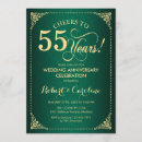 Search for 55th wedding anniversary invitations Damask