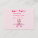 Search for breast cancer business cards Survivor