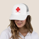 Search for first aid hats Red cross