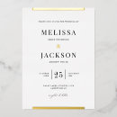 Search for gold foil border invitations Modern