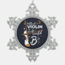 Search for musician christmas tree decorations Violin