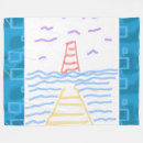 Search for lighthouse blankets Nautical