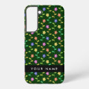 Search for black background samsung cases Floral pattern