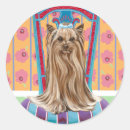 Search for pet portraits stickers Yorkie