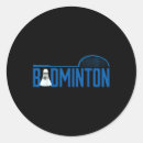 Search for funny badminton stickers Action