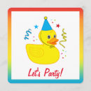 Search for rubber ducky birthday invitations Party