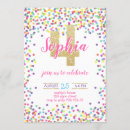 Search for colourful invitations Gold glitter