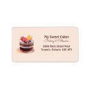 Search for chef return address labels Pink