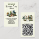 Search for camping business cards Summer camp