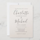 Search for luxury elegant wedding invitations Minimalist