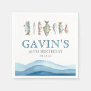 Search for fish napkins Fishing baby shower